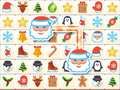 Игра Onet Зима Божиќ Mahjong онлајн