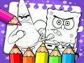 Игра Книга за бојадисување Спонџ Боб онлајн