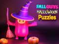 Игра Fall Guys: Хелоуин Пазл онлајн