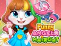 Игра Забавна фризура на Анџела онлајн