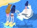 Игра Девојка Сърфер 3D онлајн
