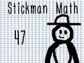 Игра Stickman Математика онлајн