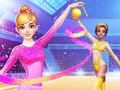 Игра Игра за облекување девојки: гимнастика онлајн