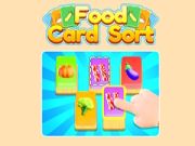 Игра Сортирање на картички за храна онлајн