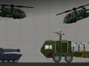 Игра Пиксел Плоштад: Воен Песок онлајн