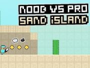 Игра Noob против Pro: Песочен Остров онлајн Игра Noob против Pro: Песочен Остров онлајн