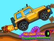 Игра Hill Climb: Приключение на Трансформација на Камион онлајн Игра Hill Climb: Приключение на Трансформација на Камион онлајн