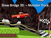 Игра Намалувај Мост 3D – Монстер Трак онлајн