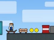 Игра Obby Скейт Засекогаш Паркур онлајн Игра Obby Скейт Засекогаш Паркур онлајн