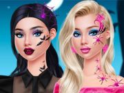 Игра Halloween шминка на поп-културата онлајн Игра Halloween шминка на поп-културата онлајн