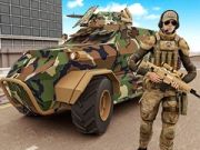 Игра Игри со автомобили на американската армија- Возење на камион онлајн