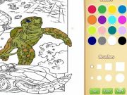 Игра Боење книги: морски животни онлајн