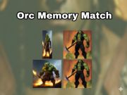 Игра ORCS: Меморија натпревар онлајн
