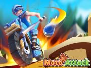 Игра Мото напад онлајн