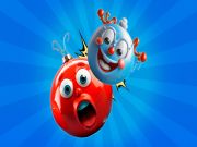Игра Новогодишни играчки: Комбинирајте топки 3D онлајн
