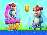 Игра Скејтер со мечки скокнува онлајн