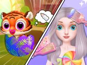 Игра Смешни мини-игри за принцези онлајн