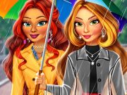 Игра Супер девојки: Моите облеки за дождлив ден онлајн