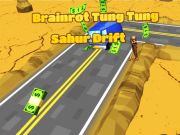 Игра BrainRrot Tung Tung Tung Sahur Drift онлајн