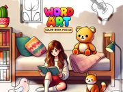 Игра Уметност на зборот: глава за книги во боја онлајн