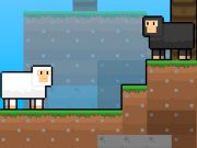 Игра Небесни блокови: слатки овци онлајн