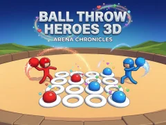 Игра Херои фрлаат топка 3D онлајн