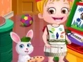 Игра Бебе Хезел учи бои онлајн
