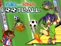 Игра Јуки и Рина Фудбал онлајн