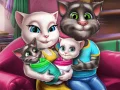 Игра Семеен ден со близнаците Анџела онлајн