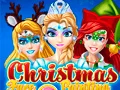 Игра Божиќно сликање на лице онлајн Игра Божиќно сликање на лице онлајн