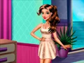 Игра Трис: Облекување на Кукла за Плажа онлајн Игра Трис: Облекување на Кукла за Плажа онлајн