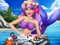 Игра Стил на шминка за принцеза морска сирена онлајн