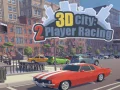 Игра 3D Град: Трки за 2 Играчи онлајн
