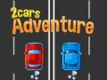 Игра Приключение со 2Автомобили онлајн