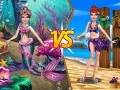 Игра Русалка против Принцеза: Облека онлајн
