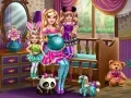 Игра Барби со близнаци онлајн