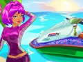 Игра Девојчињата Поправуваат: Ски Џетот на Аманда онлајн