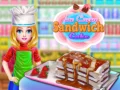 Игра Торта со сладолед-сендвичи онлајн