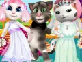 Игра Конкурс за невести на бели мачки онлајн