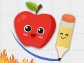 Игра Бегање од Плодови: Накрстувај Линија онлајн