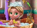 Игра Goldie Бебе Негување на Бањата онлајн