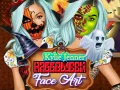 Игра Уметност на лицето на Хелоуин од Кили Џенер онлајн