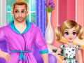 Игра Време за спа за тато онлајн