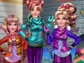 Игра Зимски одмор на принцезите онлајн