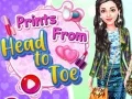 Игра Отпечатоци од глава до пети онлајн