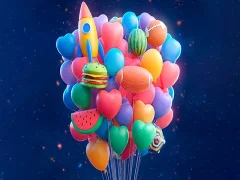 Игра Комбинирајте 3D: Поврзете 3 балони онлајн