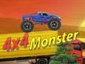 Игра 4x4 Чудовиште онлајн