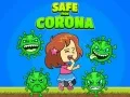 Игра Безбедно од короната онлајн
