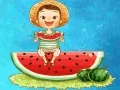 Игра Пазл со Лубеница и Напитоци онлајн