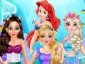 Игра Шминка во стил на принцезата сирена онлајн
